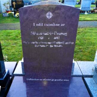 bespoke headstone 1